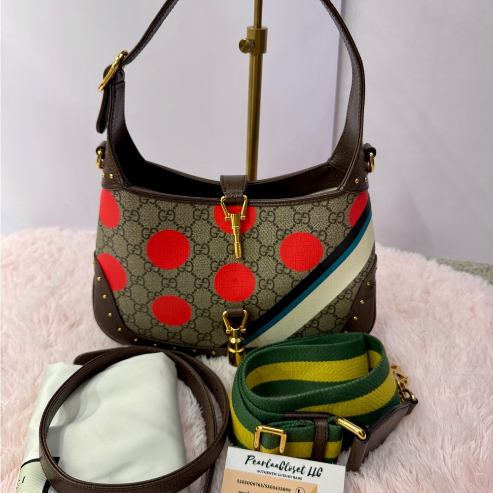 GG Supreme Polka Dot Small Jackie 1961 Hobo